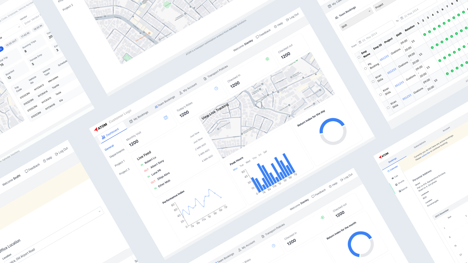 Agiledge — Employee Transport — Mobility · SaaS case study by Anjani Varma